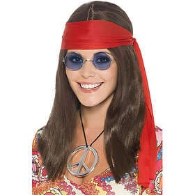 Hippie Peruk med Kit