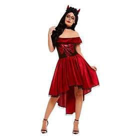 Smiffys Day Of The Dead Devil Costume Masquerade Clothes For Women