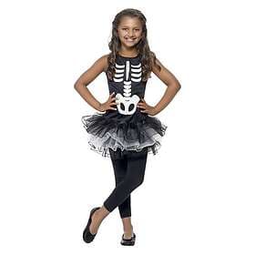 Smiffys Skeleton Ballerina Costume Girls