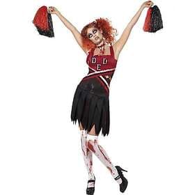 Smiffys Zombie Cheerleader Maskeraddräkt maskeradkläder