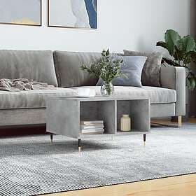 vidaXL Soffbord betonggrå 60x50x36.5 cm konstruerat trä 830536