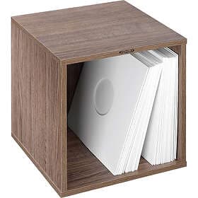 Zomo VS-Box 100 förvaring för vinyler, valnöt