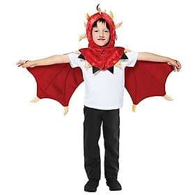 Amscan Dragon Cape with Spiked Hood, Wings and Tail One size