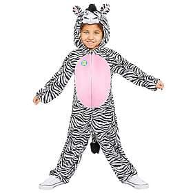 Amscan 9908800 Officiell Nickelodeon Ruggrats Angelica sz 14-16 Zebra Onesie Hal