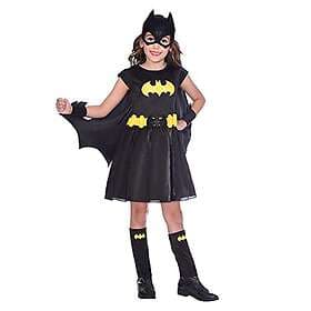 Amscan 9906068 "Child Girls Official Warner Bros". Licensierad Batgirl klassisk 