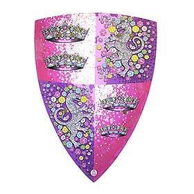 Liontouch 25201LT Crystal Princess Sköld För Flickor, Rosa Skumgummi Leksak För 