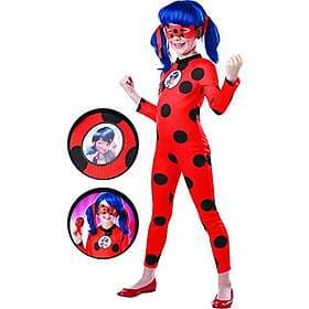 Rubies Miraculous Ladybug Deluxe Child Costume and Eye Mask (Child Size Large Ag