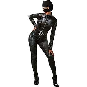 Rubies Official DC The Batman, Selina Kyle Deluxe Damkostym, Vuxen Fin Klänning 