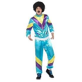 Smiffys Kostym -XL- 80s Height Of Fashion Shell Suit Flerfärgade