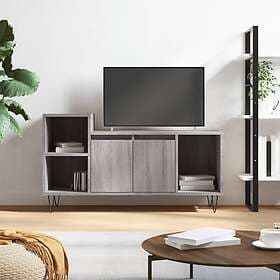 vidaXL TV Stand grå sonoma 100x35x55 cm konstruerat trä 831322