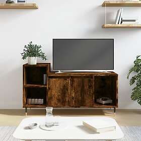 vidaXL TV Stand rökfärgad ek 100x35x55 cm konstruerat trä 831313