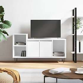 vidaXL TV Stand vit 100x35x55 cm konstruerat trä 831316