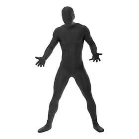 Morphsuits Morphsuit Svart Maskeraddräkt