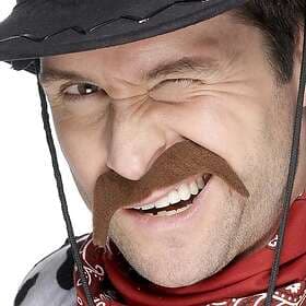 Smiffys Brun Cowboy Mustasch