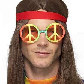 Hippie Peace Sign Glasses One size