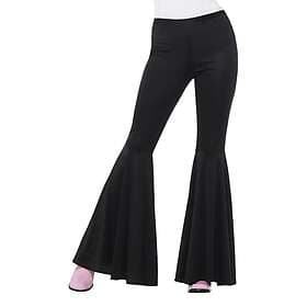 Smiffys Flared Trousers Black - Large