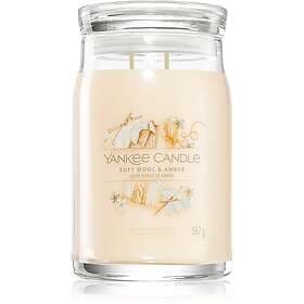 Yankee Candle Soft Wool & Amber Large Jar 2 Wick Scented Candle 567g