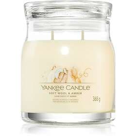 Yankee Candle Soft Wool & Amber Medium Jar 2 Wick Scented Candle 368g