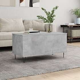 vidaXL Soffbord betonggrå 90x44.5x45 cm konstruerat trä 830976