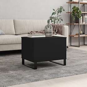 vidaXL Coffee Table Black 60x44.5x45cm Constructed Wood 830957