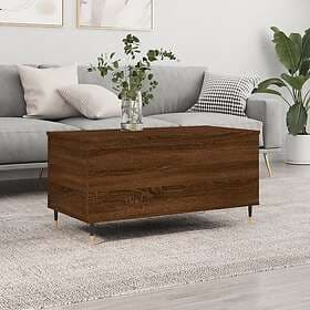 vidaXL Coffee Table Brown Oak 90x44.5x45cm Constructed Wood 830971