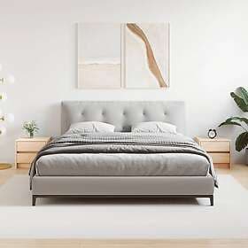 vidaXL Sängbord 2 st 40x31x35.5 cm massiv furu 836136
