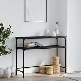 vidaXL Accent Table Black 100x35.5x75 cm Engineered Wood 834045