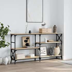 vidaXL Accent Table Sonoma Oak 150x29x76.5 cm Engineered Wood 835470