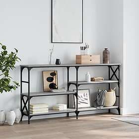 vidaXL Accent Table Gray Sonoma 150x29x76.5 cm Engineered Wood 835472
