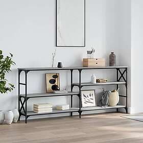 vidaXL Accent Table Grey Sonoma 180x29x76.5 cm Engineered Wood 835477