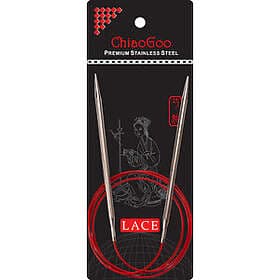 ChiaoGoo Red Lace Circular needles Stainless Surgical Steel 100cm 2.00mm