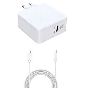 CoreParts USB-C Power Adapter 45W 20V2.25A (USB-C) 5V 2.4A (USB)