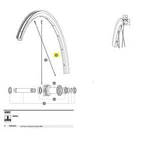 Mavic Front Ksyrium S Disc Ebm Road Rim Silver 700 28´´