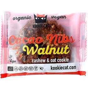 Kookie Cat Cacao Nibs Valnöt Eko 50g