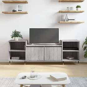 vidaXL TV Stand grå sonoma 160x35x55 cm konstruerat trä 831338