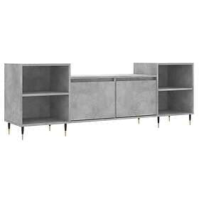vidaXL TV Stand betonggrå 160x35x55 cm konstruerat trä 831336