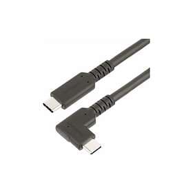 Right StarTech.com 3ft (1m) Rugged Angle USB-C Cable, USB 10 Gbps, USB C to C Da