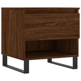 vidaXL Soffbord brun ek 50x46x50 cm konstruerat trä 830938