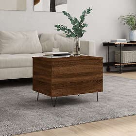 vidaXL Soffbord brun ek 60x44.5x45 cm konstruerat trä 830955