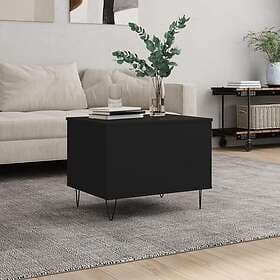 vidaXL Soffbord svart 60x44.5x45 cm konstruerat trä 830949