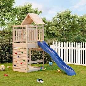 vidaXL Lekplats massiv furu 3156982