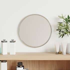 vidaXL Väggspegel silver Ø 20 cm rund 348173