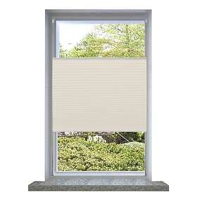 vidaXL Plisségardin 110x100 cm creme 240645