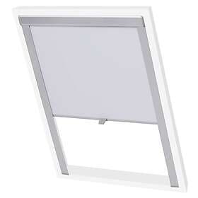 vidaXL Darkening Roller Blind White