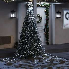 vidaXL 356924 Christmas Tree Lights 320 LED Cool White 375 cm