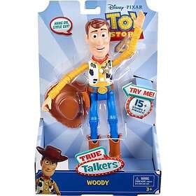 Story Toy 4 True Talkers Woody Talande Figur 18cm