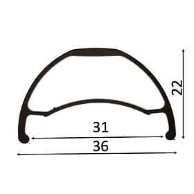 GTR Sl30 27.5´´ Disc Tubeless Mtb Rear Wheel Silver 9.5 x 135 mm Sram XD