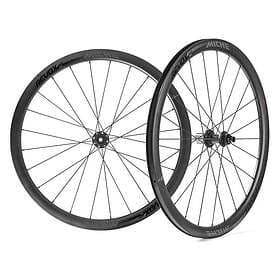 Miche Revox Xl Dx Disc Tubeless Road Wheel Set Silver 12 x 100/12 x 142 mm Shima