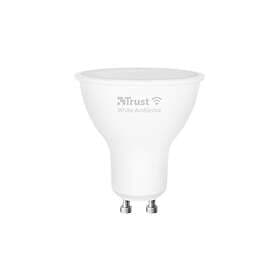 Trust Smart Home LED-spotlight GU10 vitt ljus 1800-6500 K vit (paket om 2)
