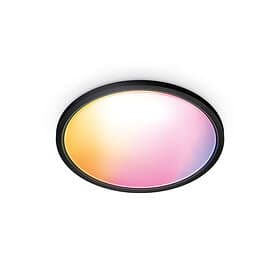 WiZ SuperSlim Taklampa Svart RGB 400mm